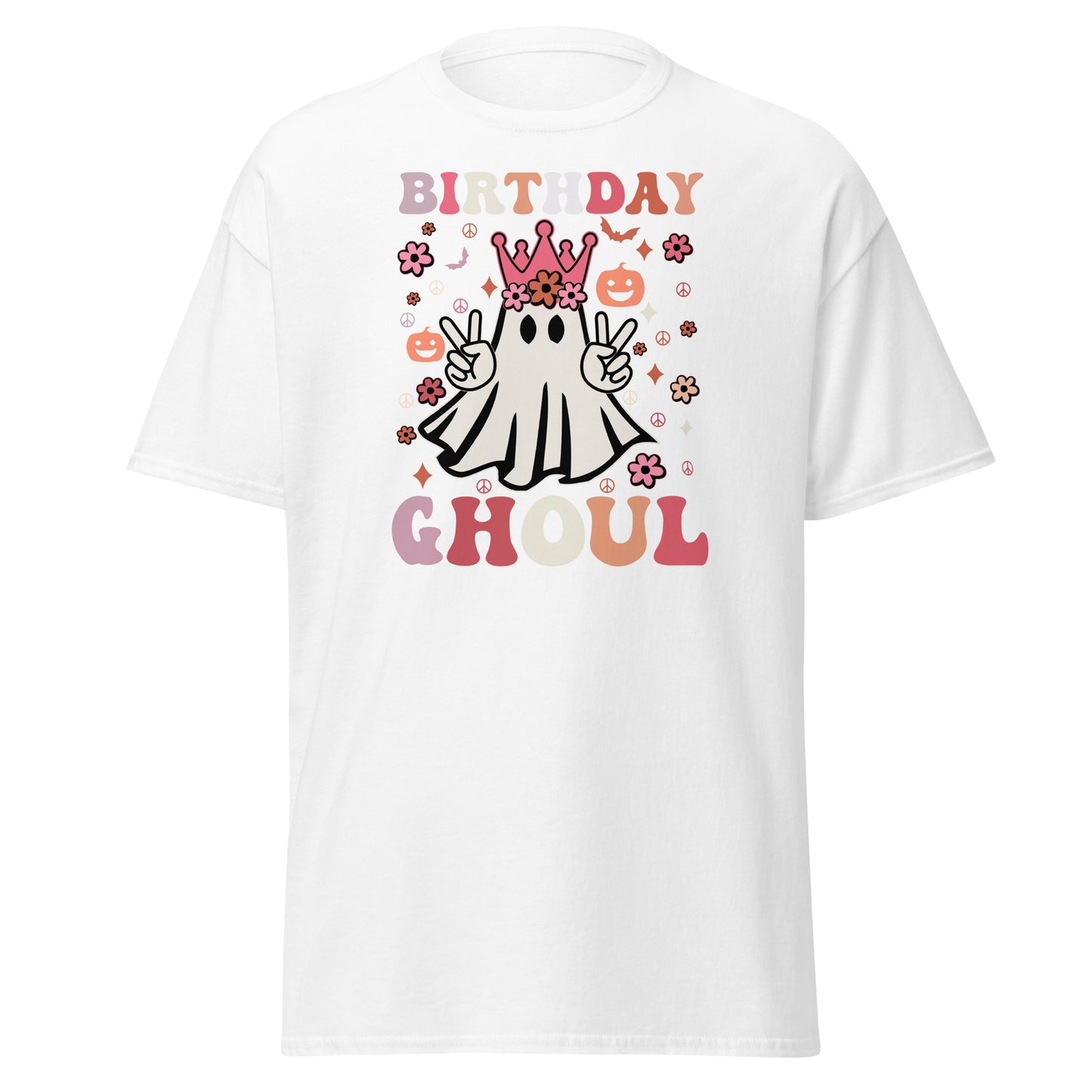 Haunted Celebration: Halloween Soft Tee - 'Birthday Ghoul