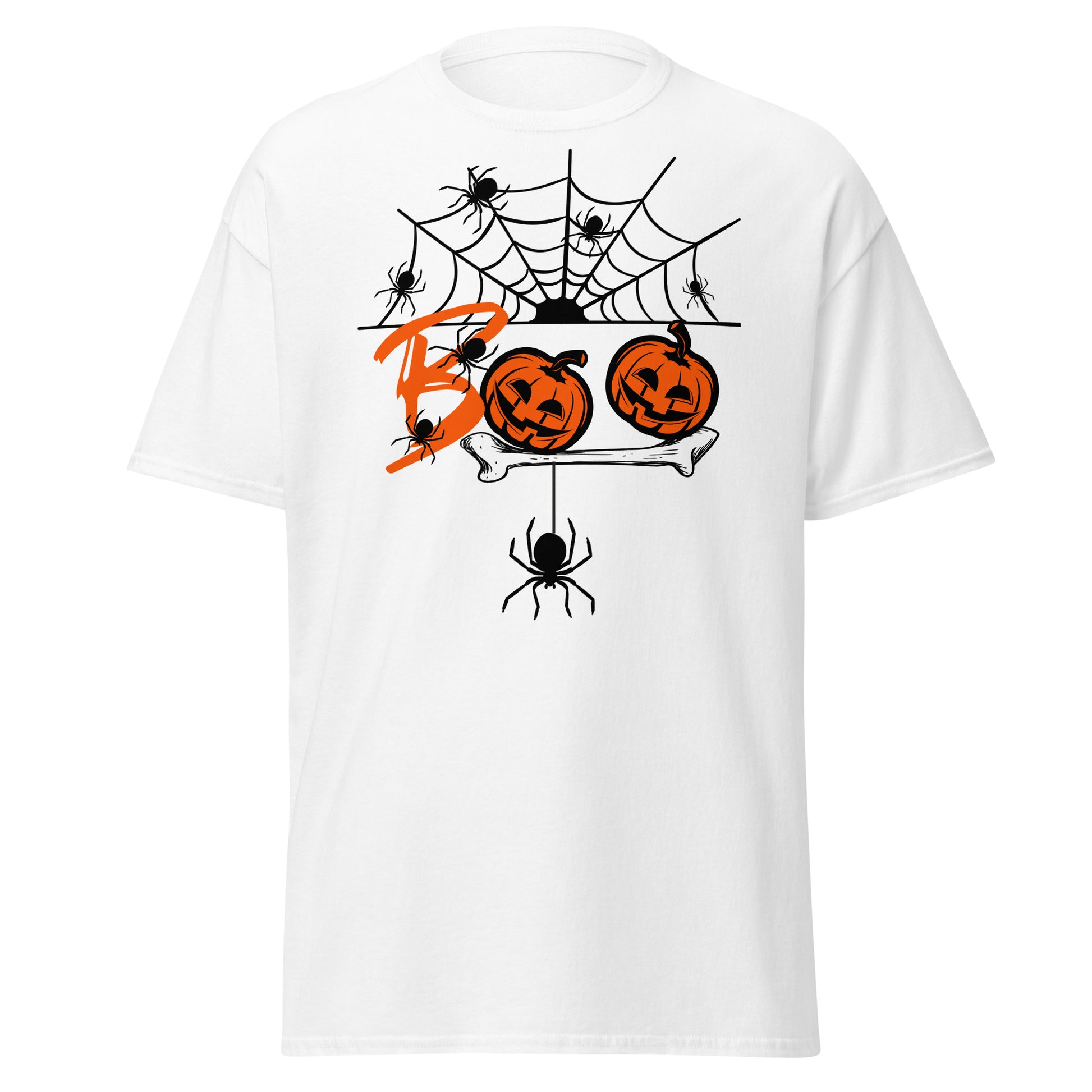 Ghostly Vibes: 'BOO' Halloween Soft Tee