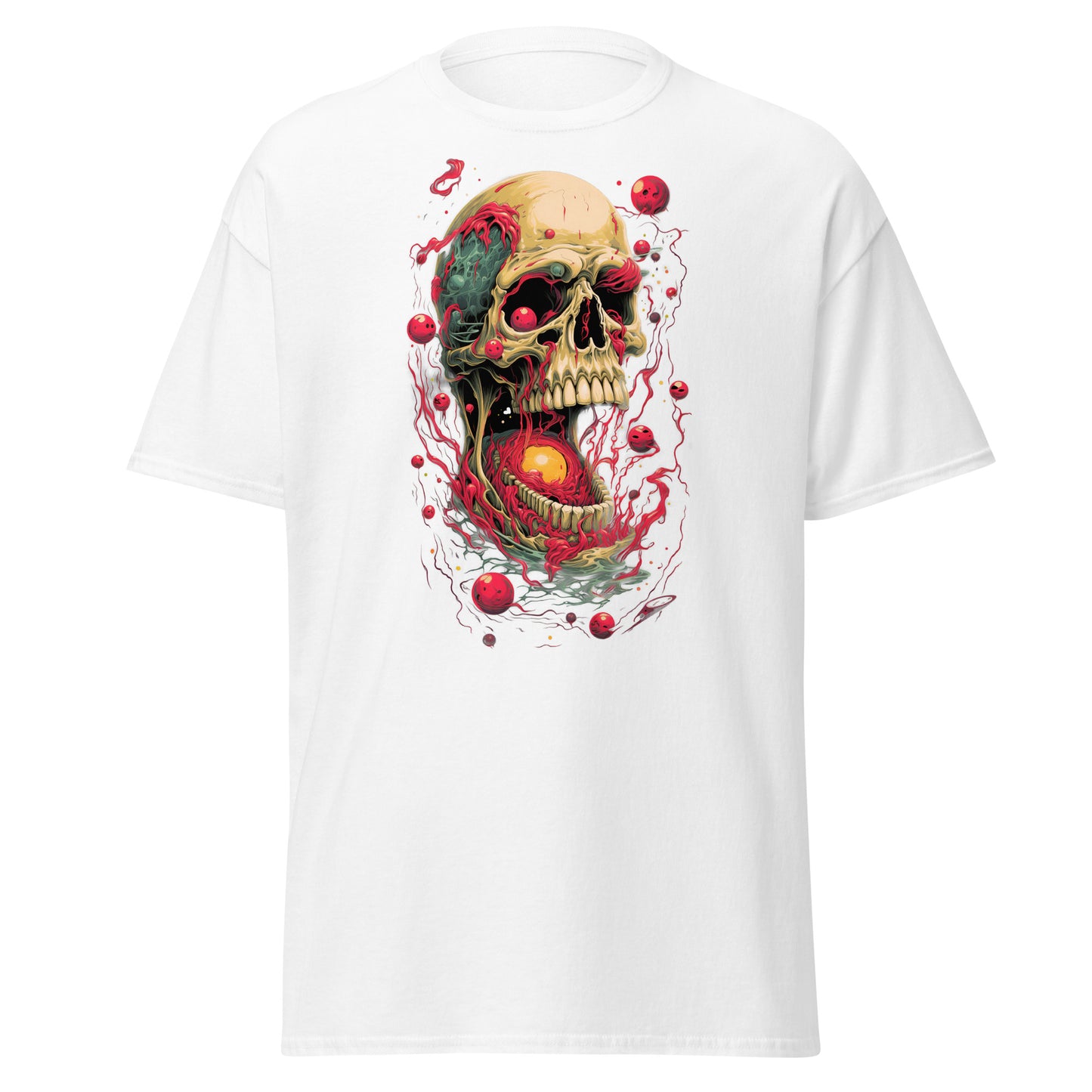 Exploded Skull Soft Style Shirt - Halloween Edition