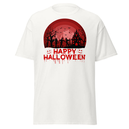 Eerie Elegance: Happy Halloween Tee