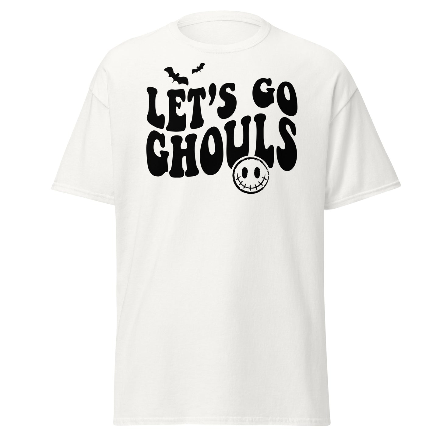 LETS GO GHOULS, Halloween-Design, weiches T-Shirt aus schwerer Baumwolle