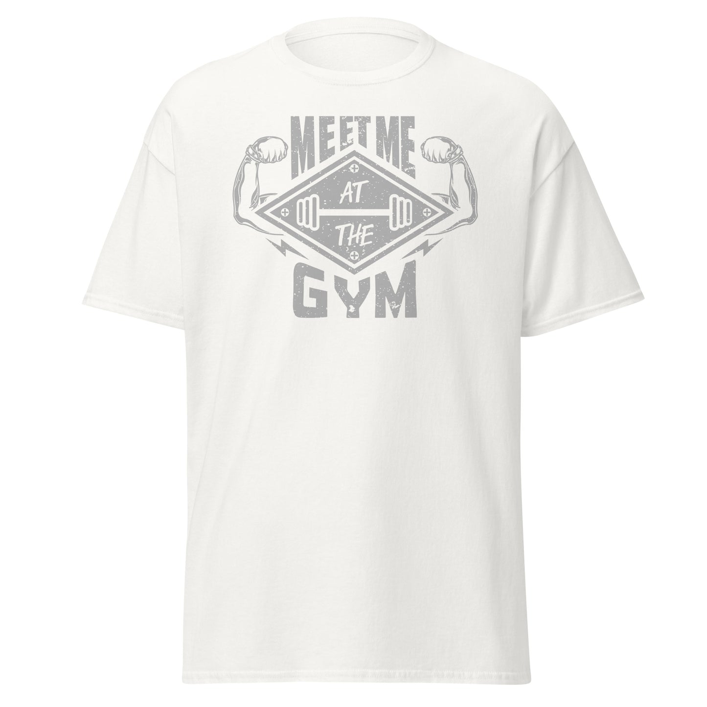 Meet me at the GYM , Halloween Design Soft Style Heavy Cotton T-Shirt