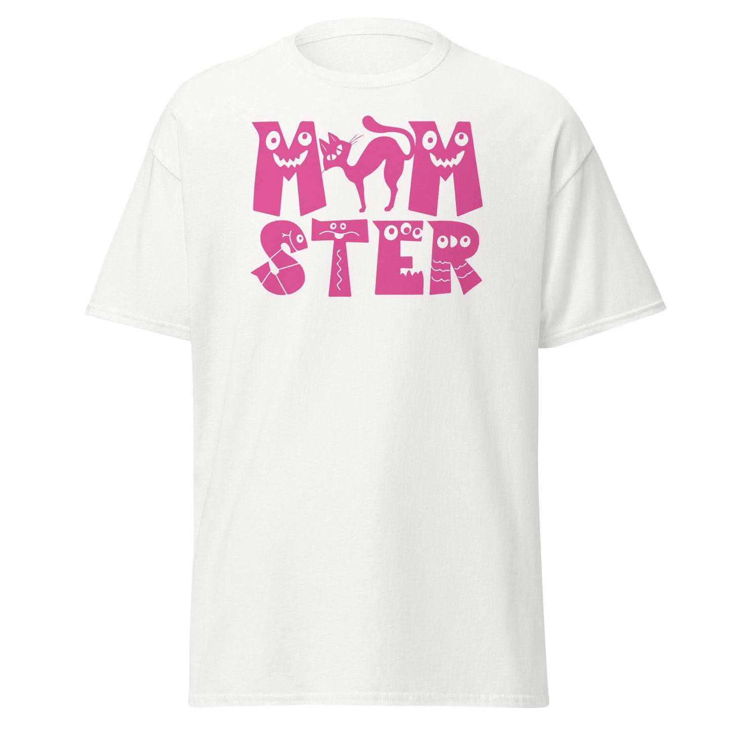 Momster, Halloween-Design, weiches T-Shirt aus schwerer Baumwolle