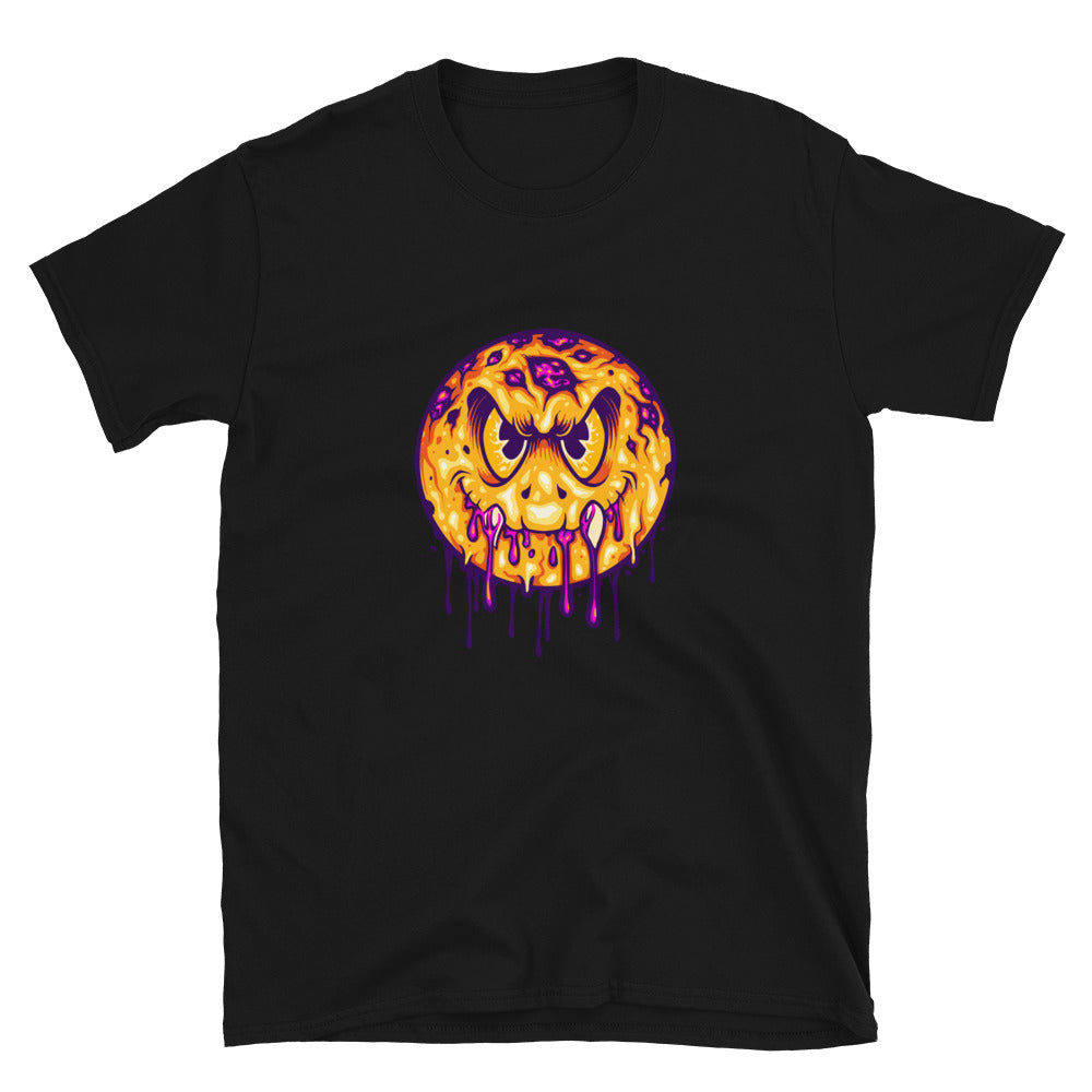 Scary smiley monster emoticons Fit Unisex Softstyle T-Shirt