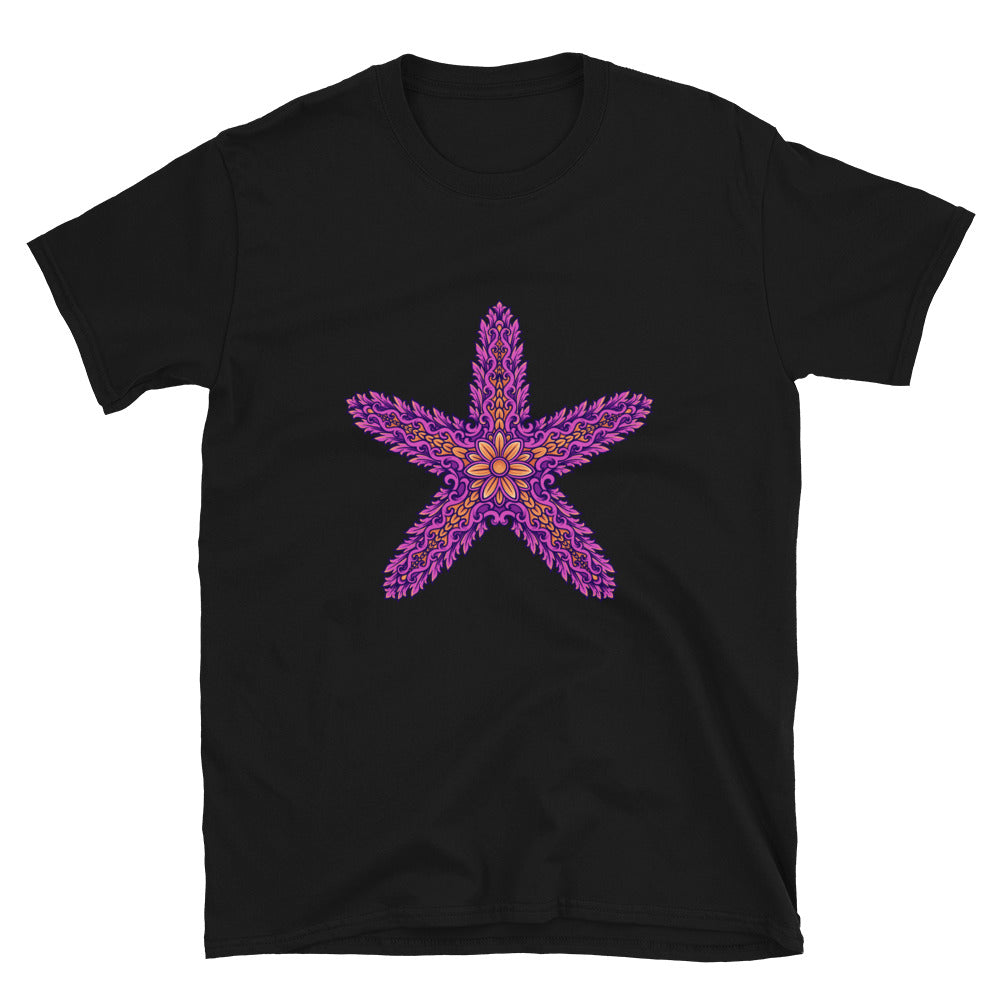 Starfish luxury vintage ornament Fit Unisex Softstyle T-Shirt