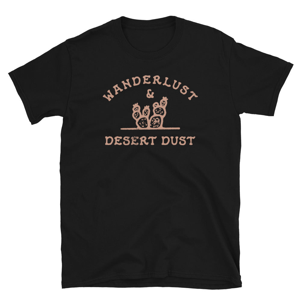 Wanterlust Desert Dust Cactus Fit Unisex Softstyle T-Shirt