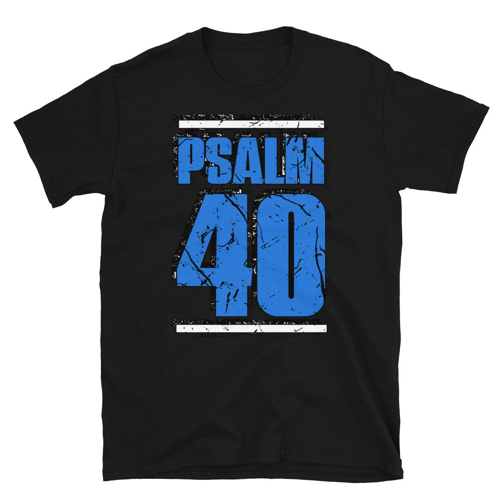 Psalm 40 Christian Fit Unisex Softstyle T-Shirt