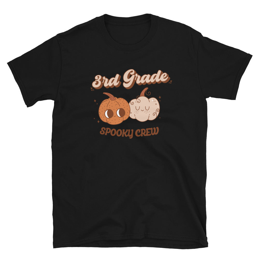 Third Grade Spooky Crew, 3rd Grade. Fit Unisex Softstyle T-Shirt