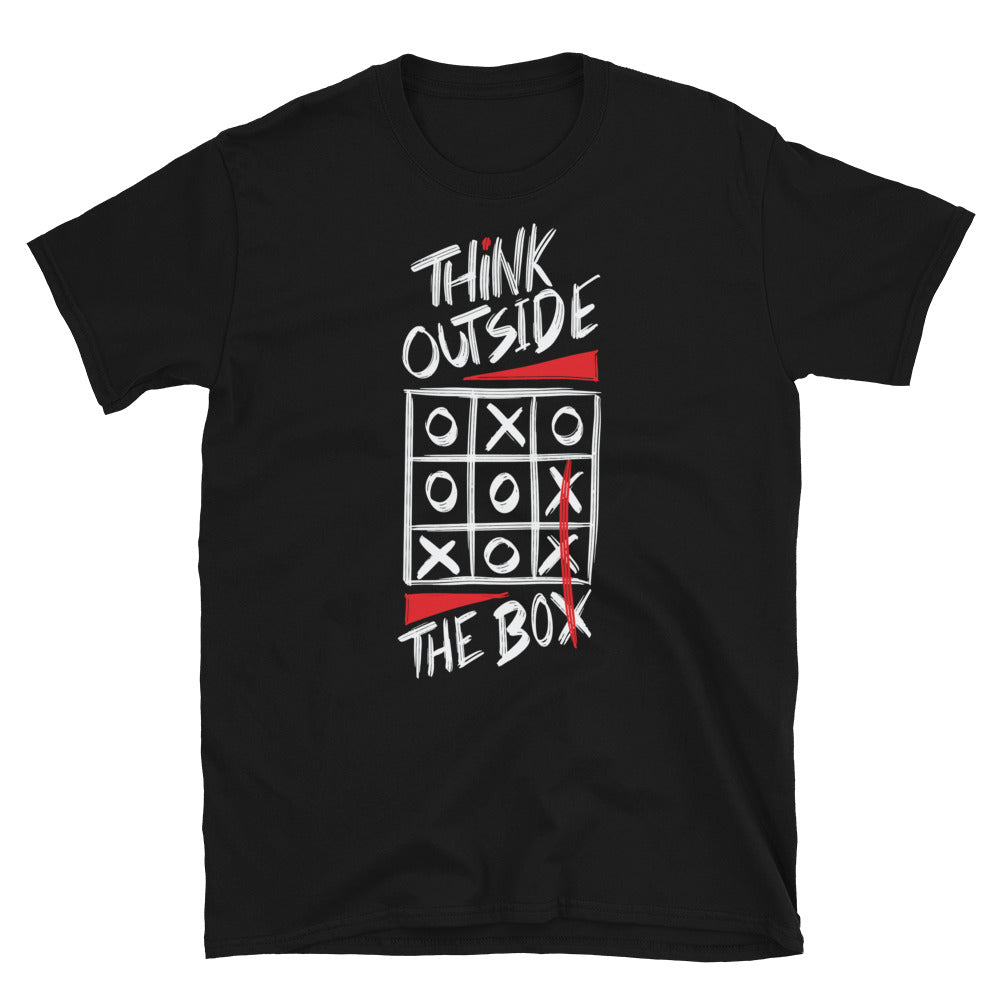 Think out of the box Fit Unisex Softstyle T-Shirt