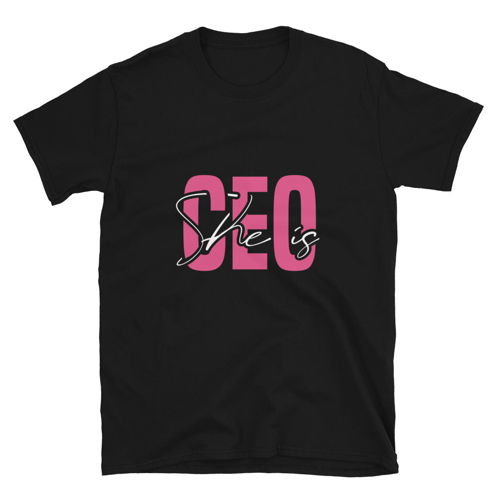 She is CEO Fit Unisex Softstyle T-Shirt