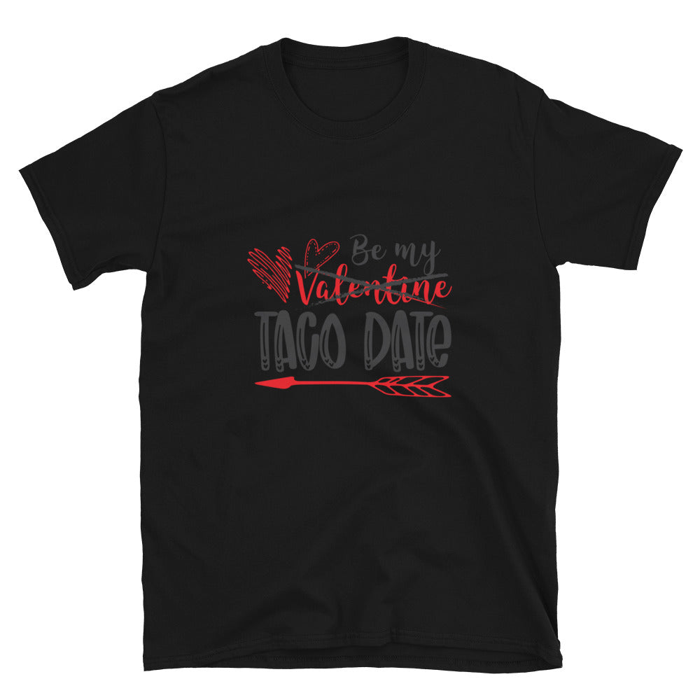 Taco Date, süßes Valentinstag-Fit-Unisex-Softstyle-T-Shirt