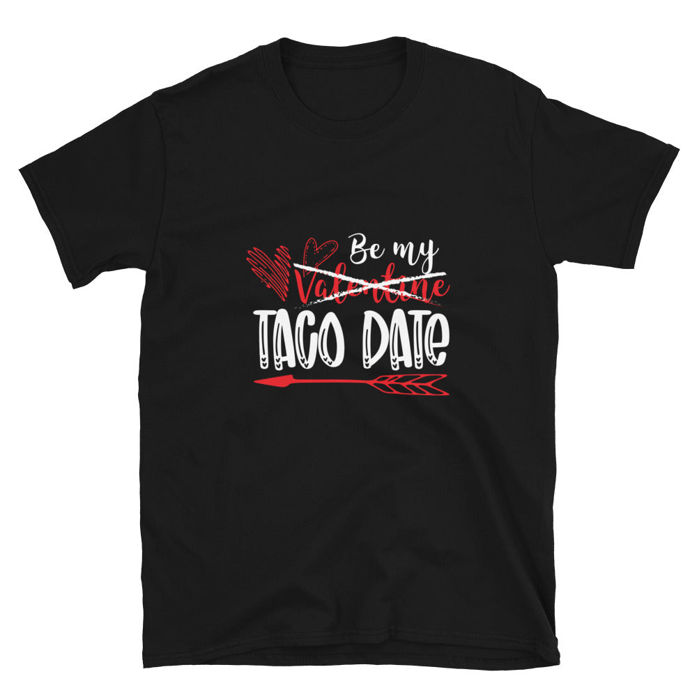 Taco Date, süßes Valentinstag-Fit-Unisex-Softstyle-T-Shirt