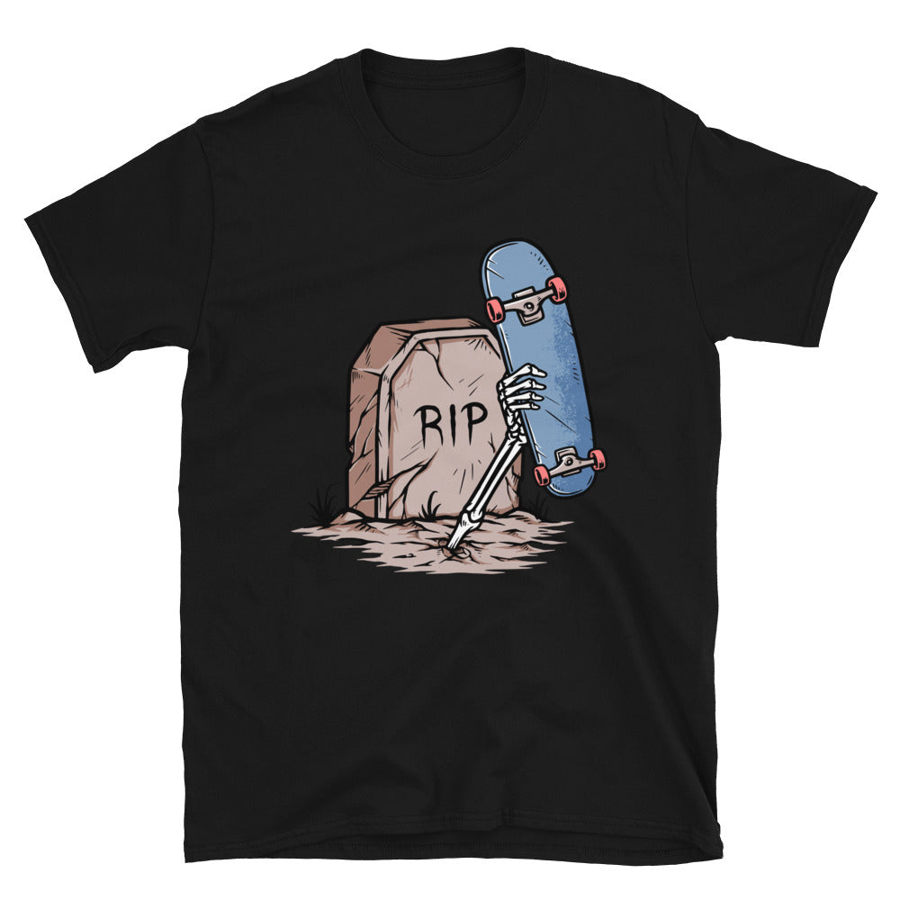 Skate bis zum Tod Fit Unisex Softstyle T-Shirt