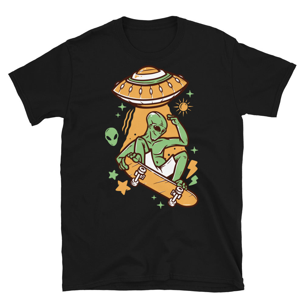 Set of hand drawn space Fit Unisex Softstyle T-Shirt