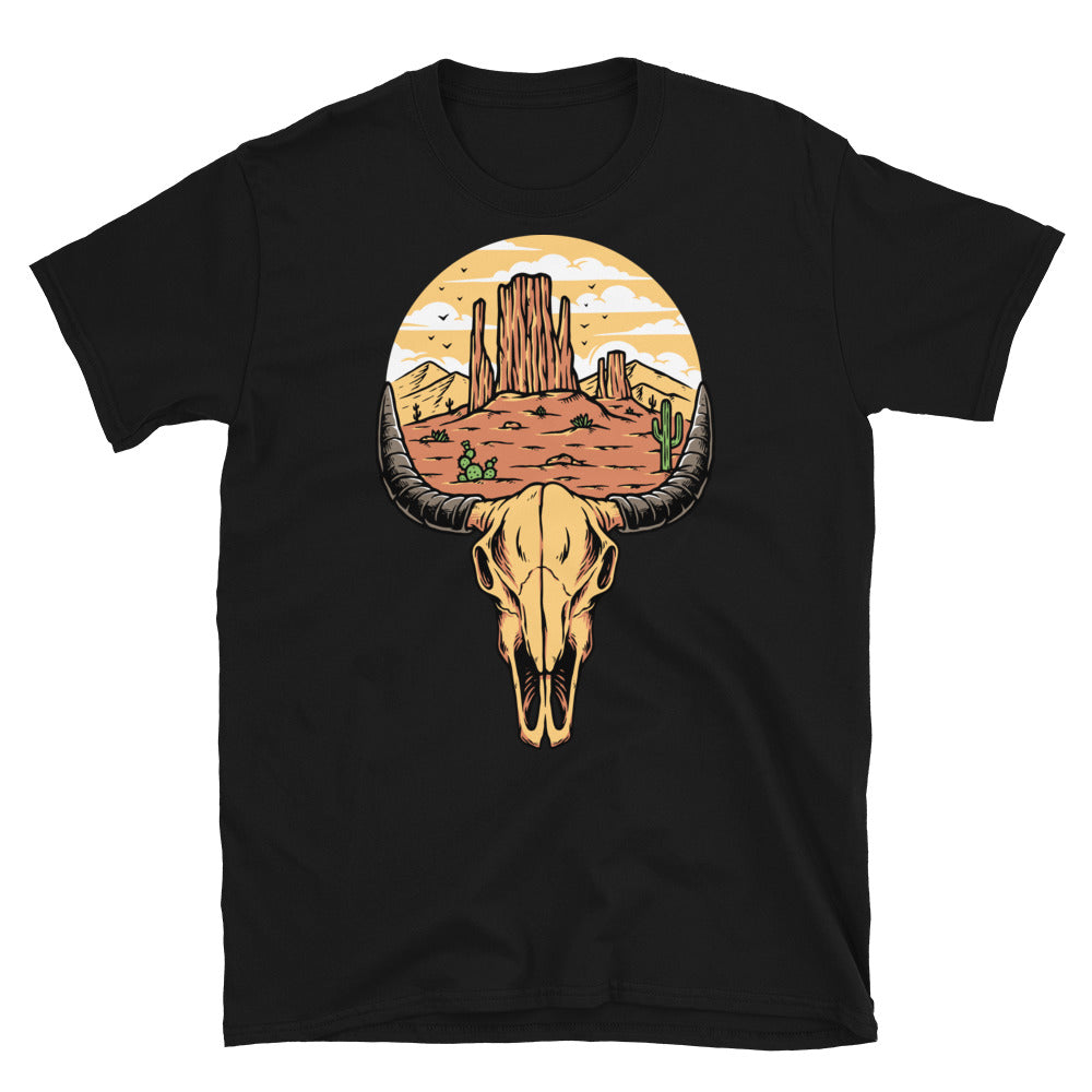 Bones & Desert - Fit Unisex Softstyle T-Shirt