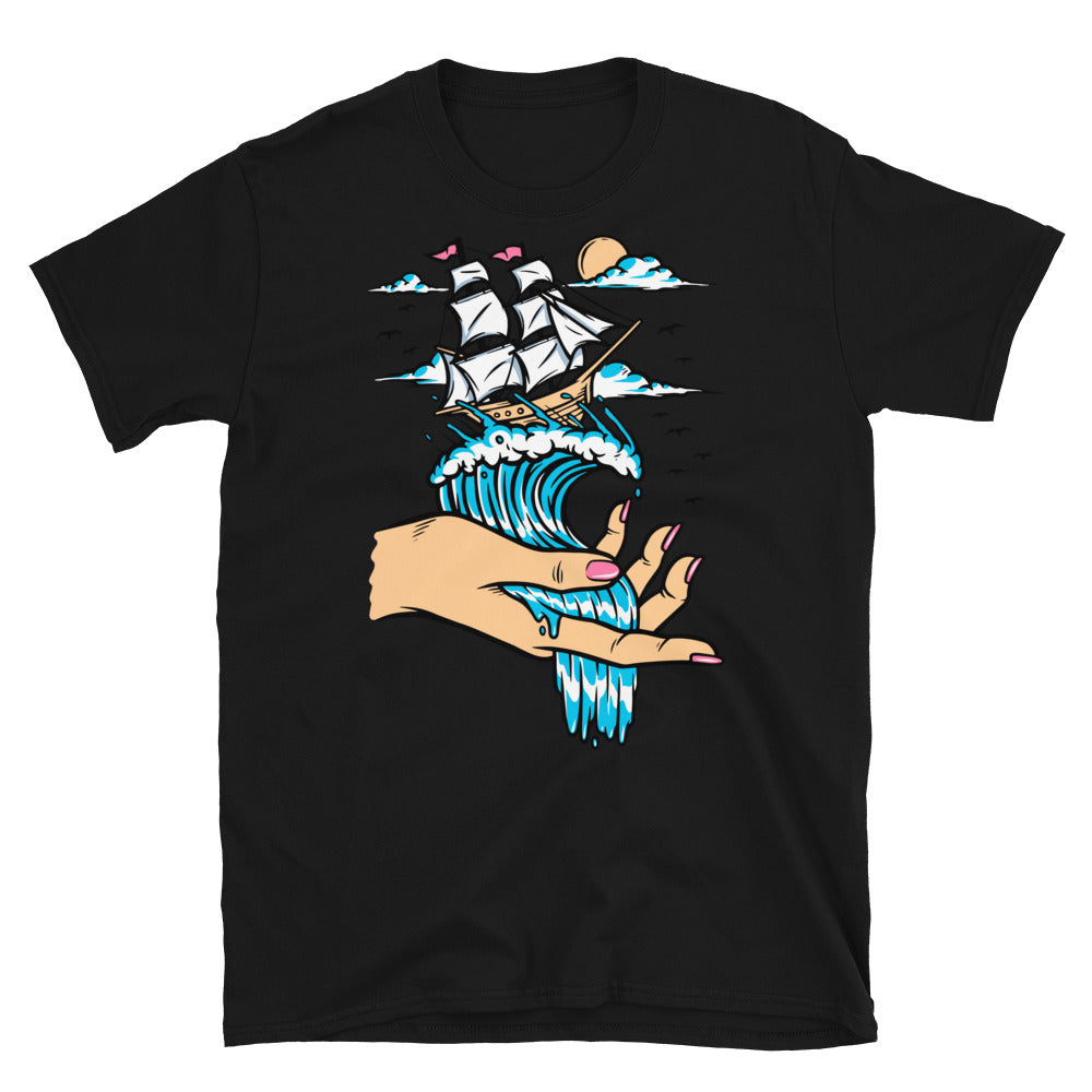 Take control of a sea, adventure Fit Unisex Softstyle T-Shirt