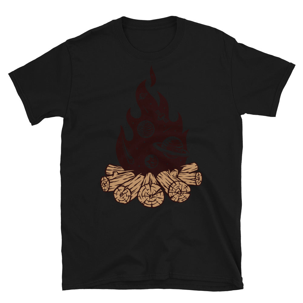 Universe campfire Fit Unisex Softstyle T-Shirt