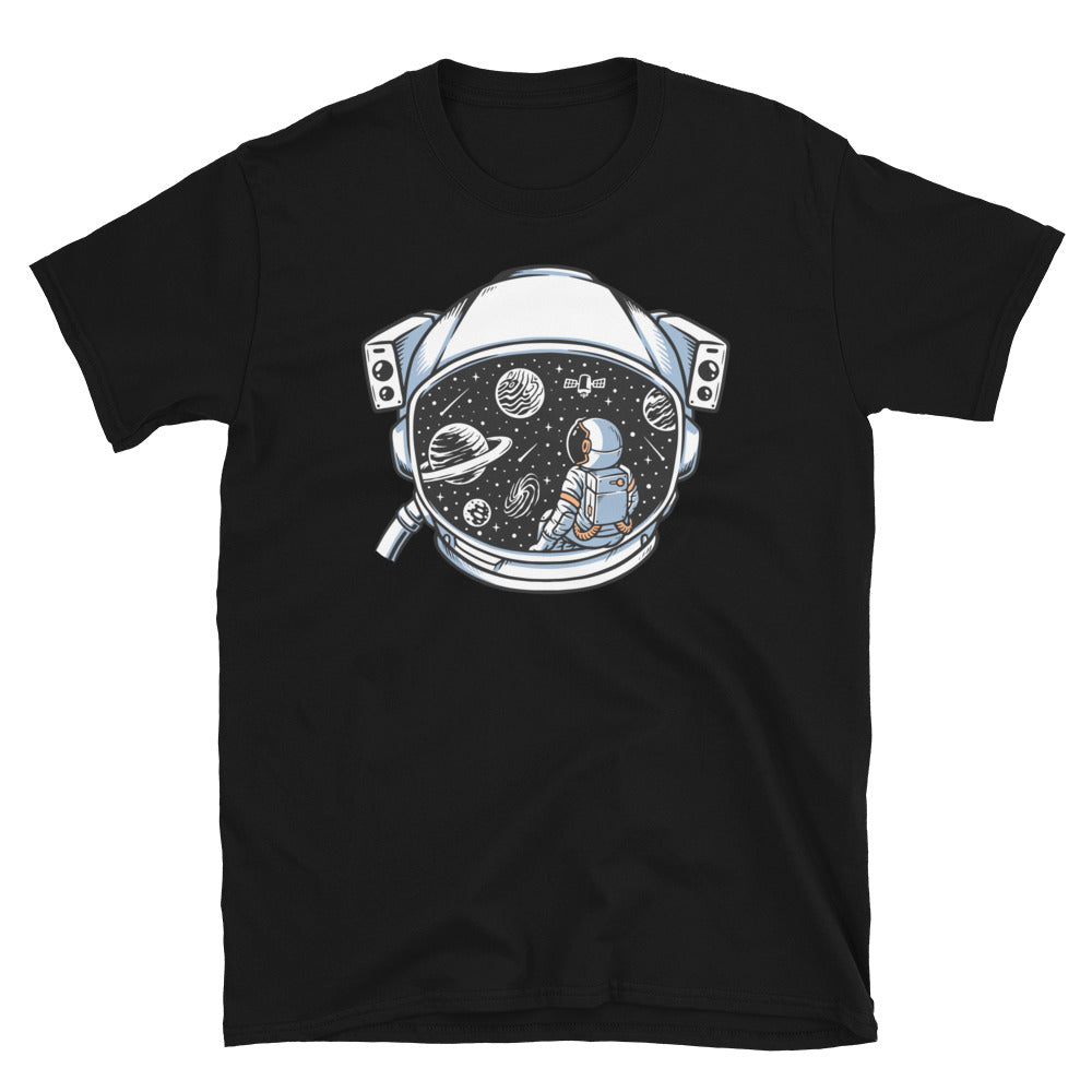 Astronaut Sitting Contemplating - Fit Unisex Softstyle T-Shirt