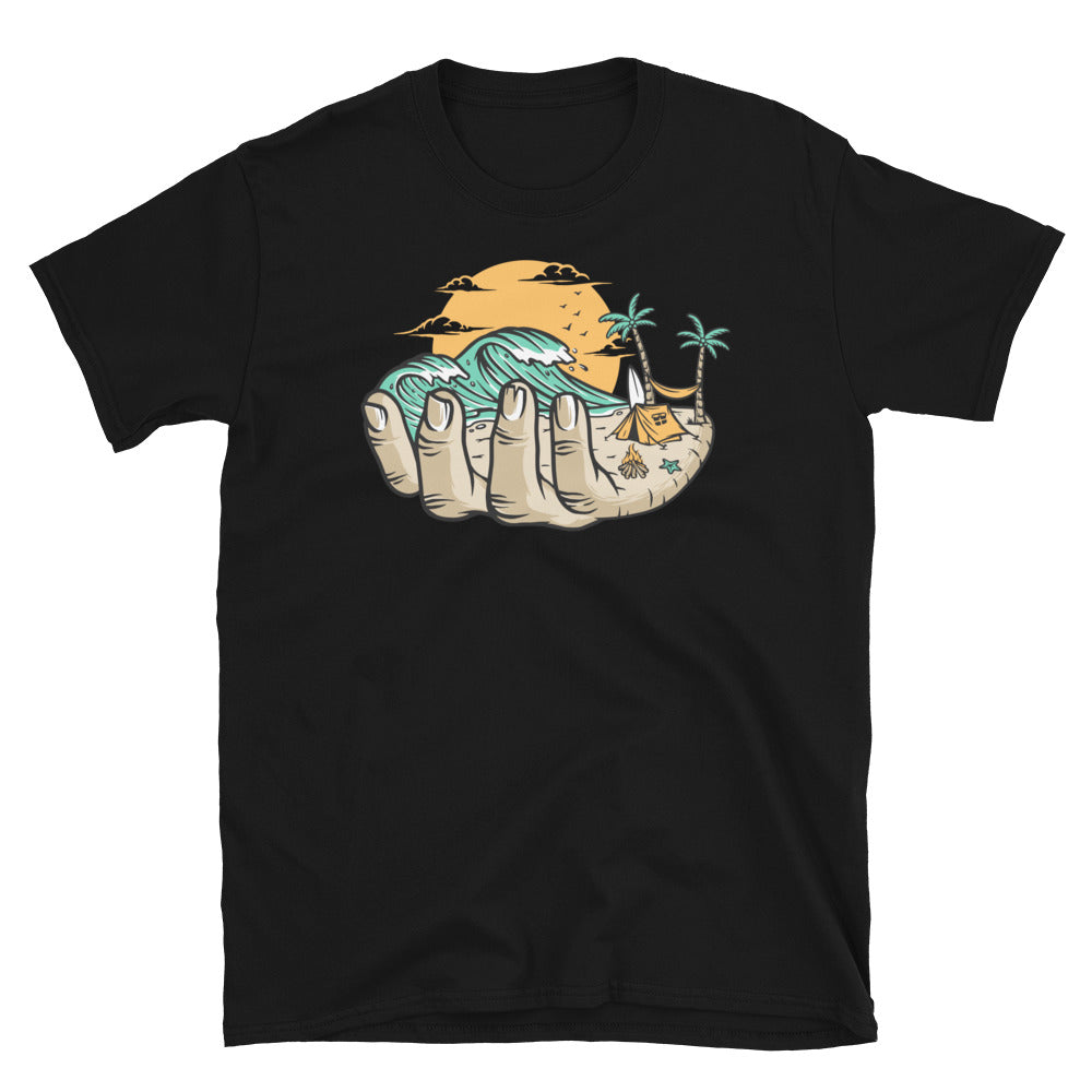 Beach on Your Hands - Fit Unisex Softstyle T-Shirt