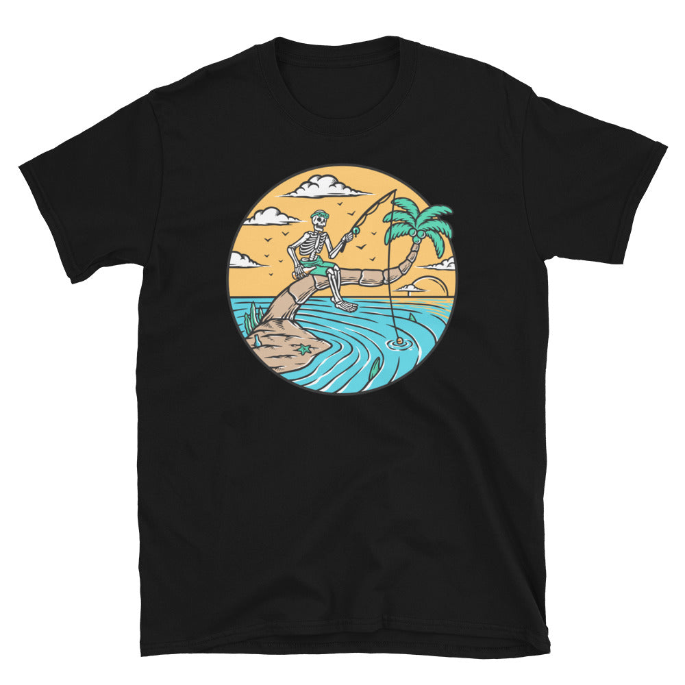 Fishing in the Sea - Fit Unisex Softstyle T-Shirt