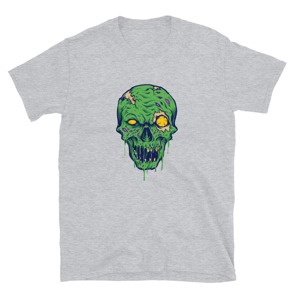 Zombie Skull Fit Unisex Softstyle T-Shirt