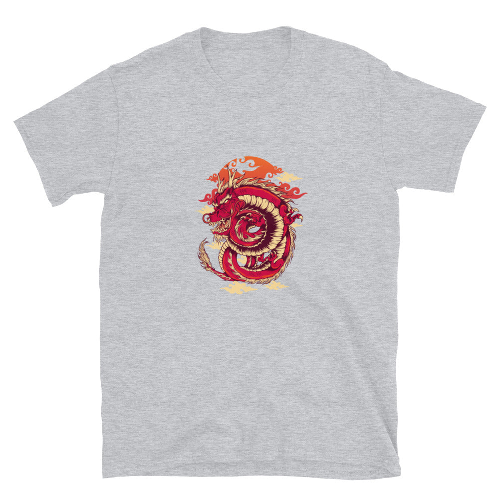 Camiseta Softstyle unisex de ajuste tradicional de Red Dragon Japan