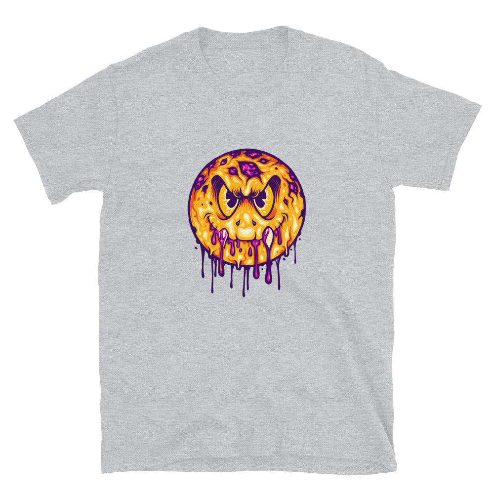 Scary smiley monster emoticons Fit Unisex Softstyle T-Shirt