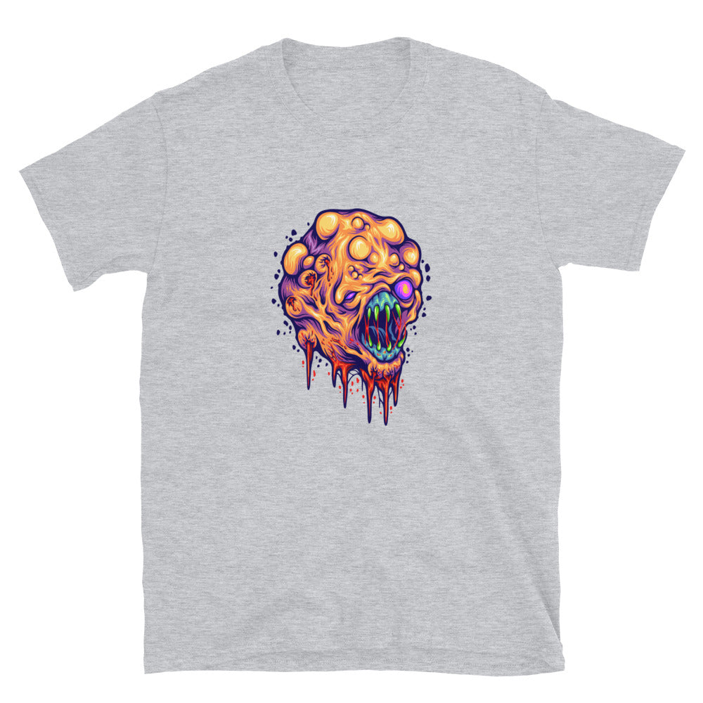 Spooky alien brain monster Fit Unisex Softstyle T-Shirt