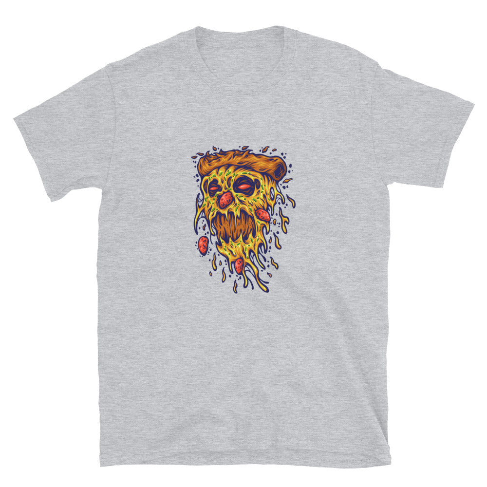 Scary monster pizza slice Fit Unisex Softstyle T-Shirt