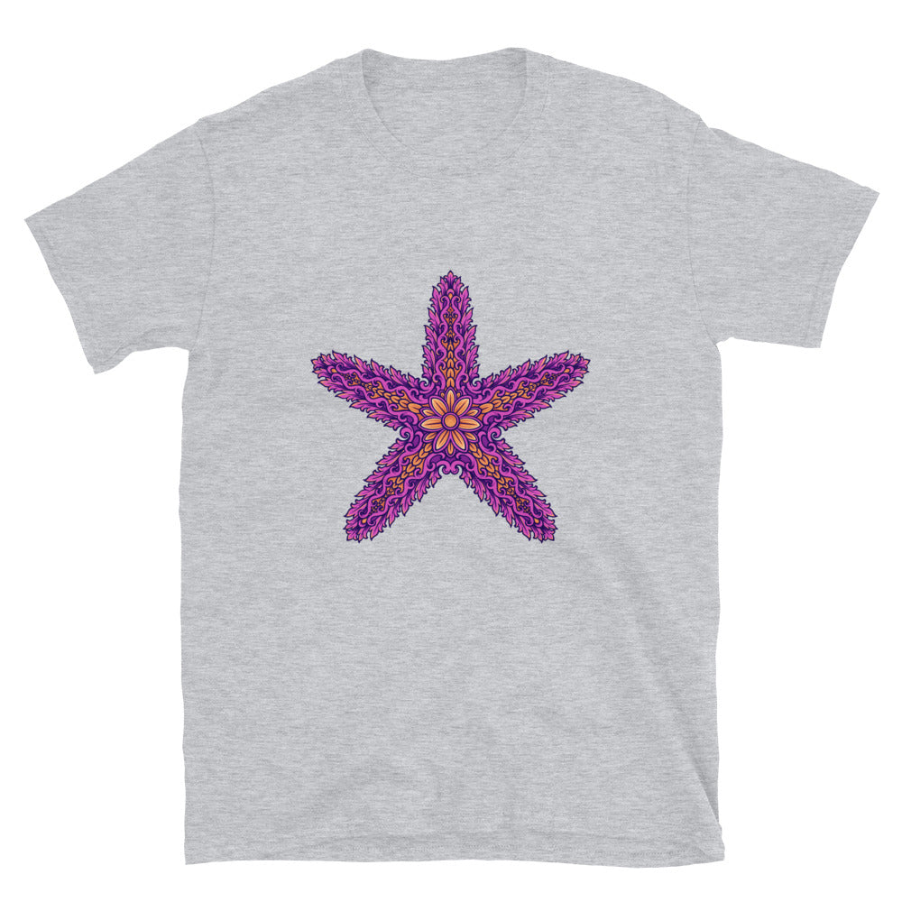 Adorno vintage de lujo de estrella de mar Fit Camiseta unisex Softstyle