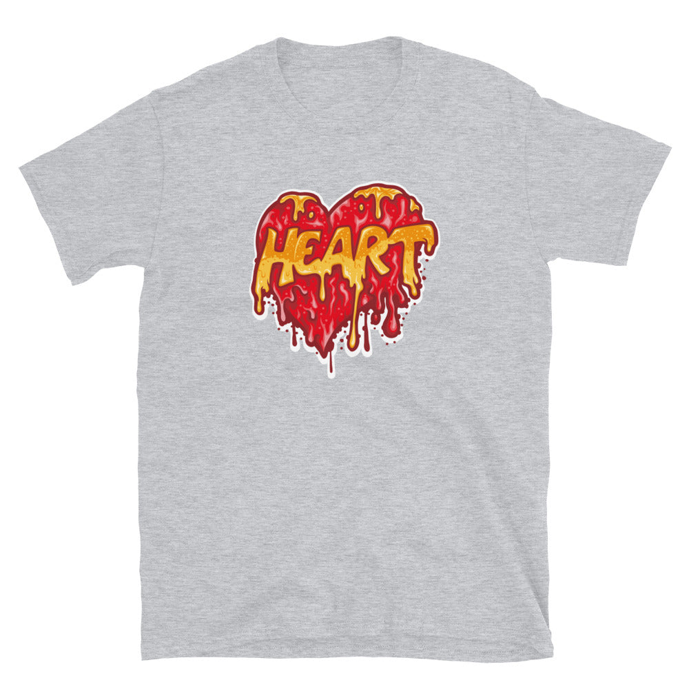 Valentine Heart Love Melt Fit Camiseta unisex de estilo suave