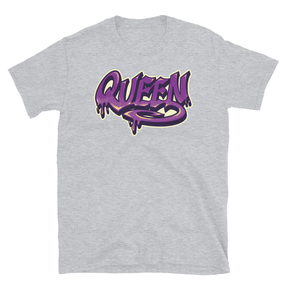 Queen Style Graffiti Hip Hop Charaktere Fit Unisex Softstyle T-Shirt