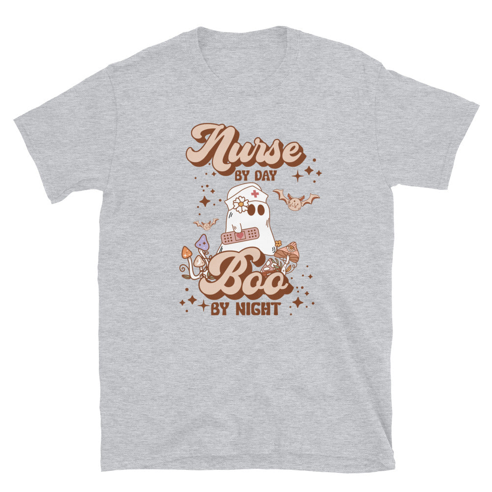 Nurse by Day boo by Night, Fit Unisex Softstyle T-Shirt