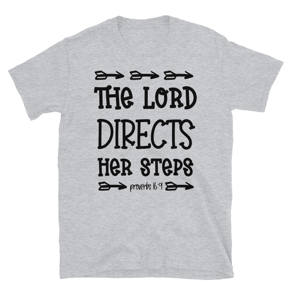 The Lord Directs Her Steps Fit Unisex Softstyle T-Shirt