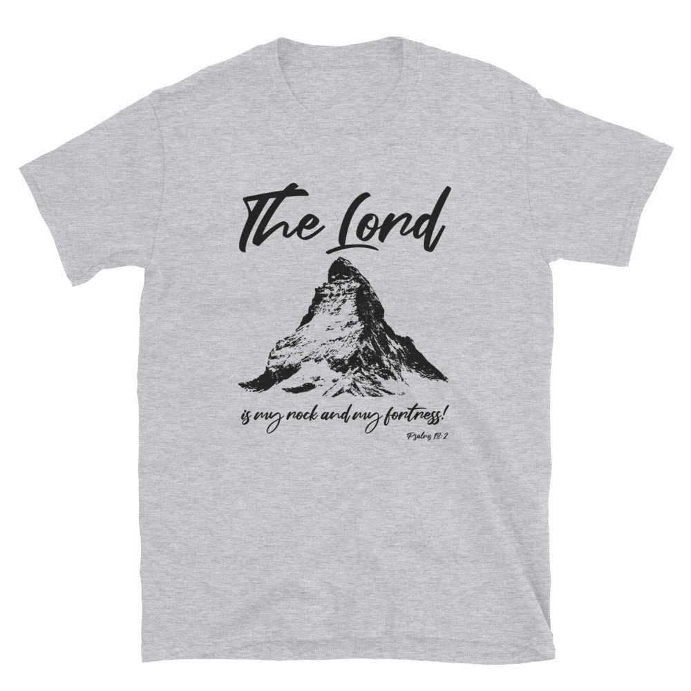 The Lord is my Rock Psalm Fit Unisex Softstyle T-Shirt