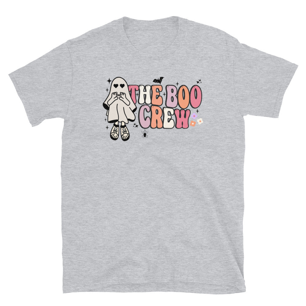 The Boo Crew Retro-Halloween Fit Unisex Softstyle T-Shirt