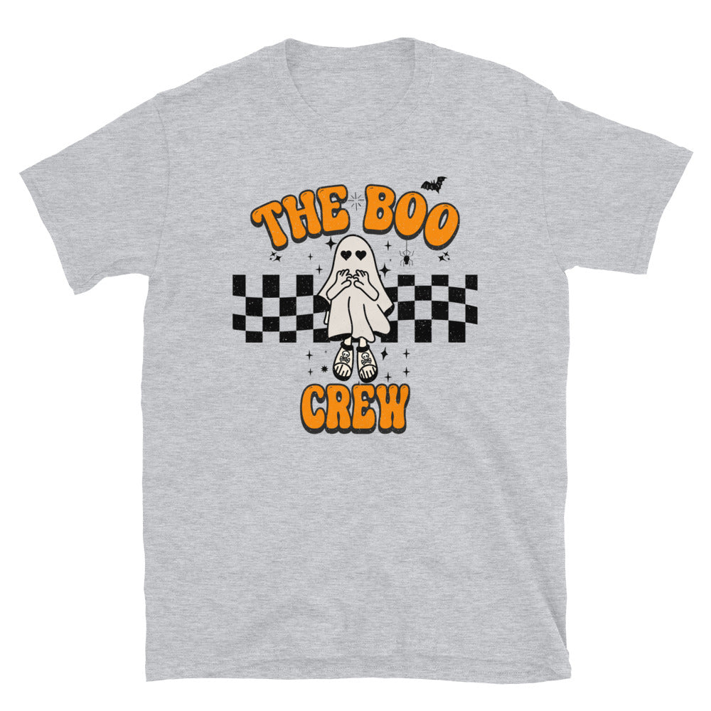 The Boo Crew, Retro Halloween. Fit Unisex Softstyle T-Shirt