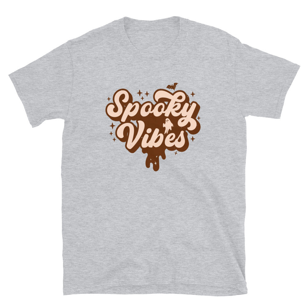 Spooky Vibes Retro Halloween Fit Unisex Softstyle T-Shirt