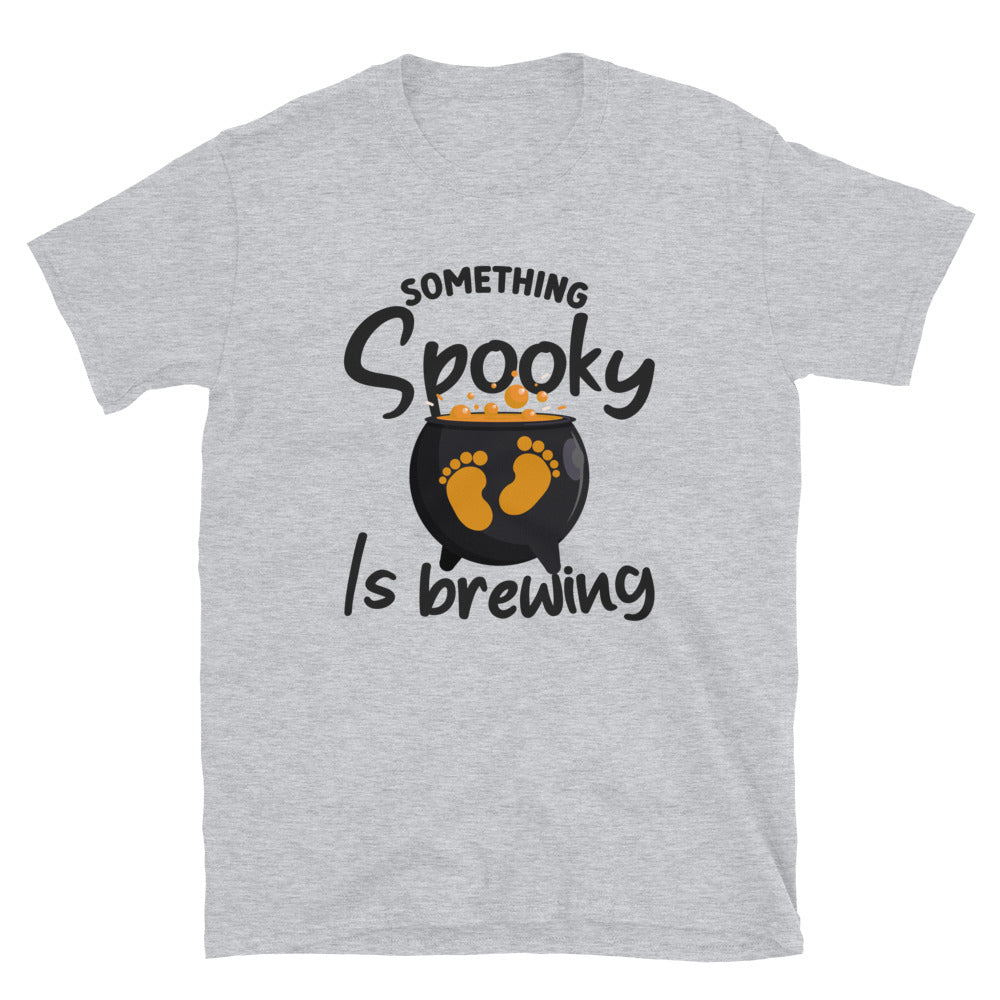 something Spooky is Brewing, Fit Unisex Softstyle T-Shirt