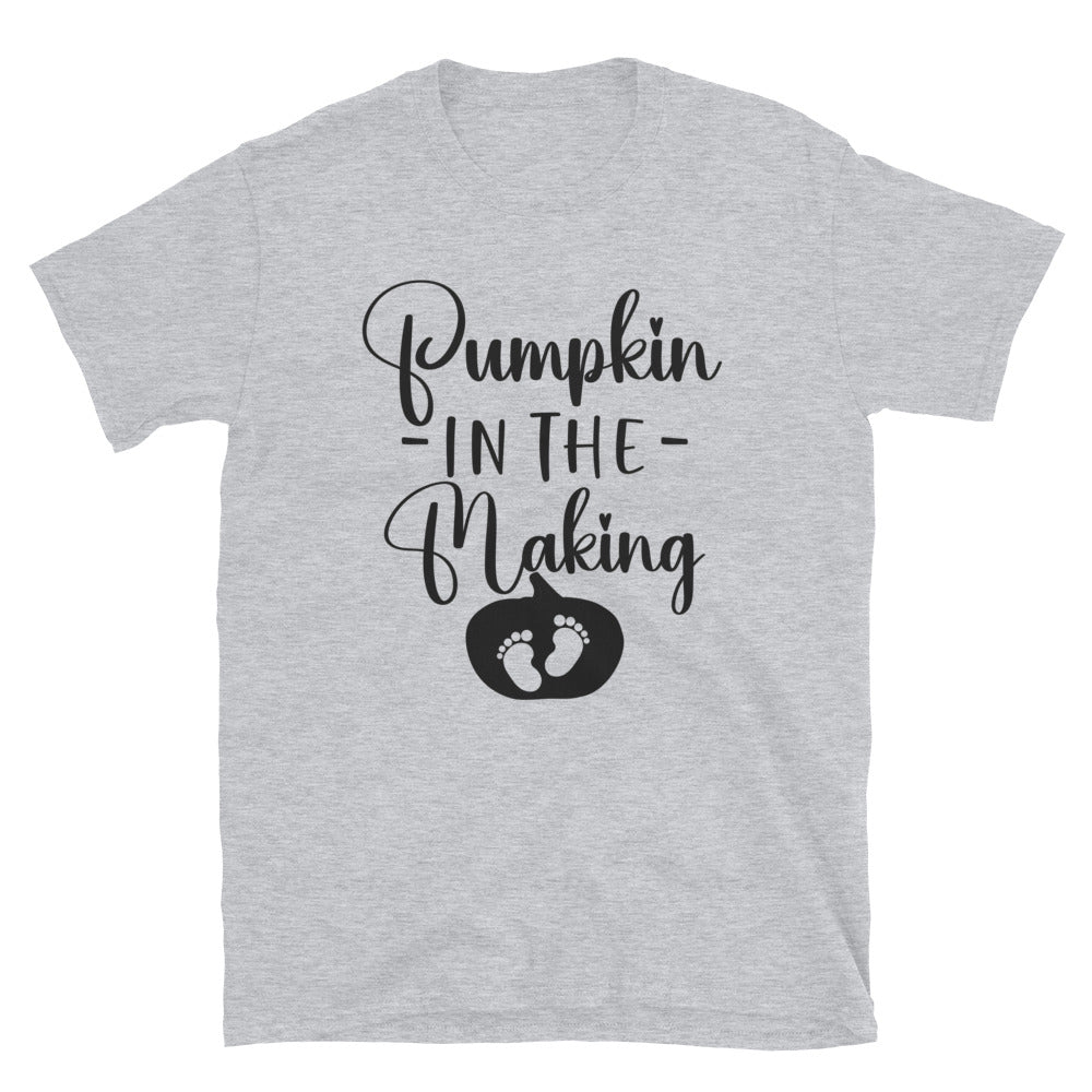 Pumpkin In The Making - Fit Unisex Softstyle T-Shirt