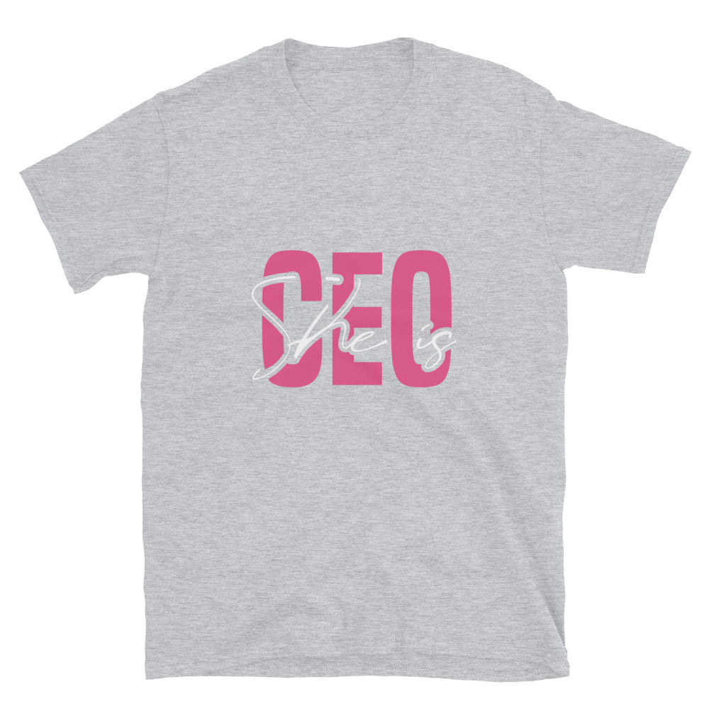 She is CEO Fit Unisex Softstyle T-Shirt