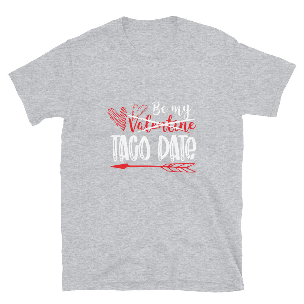 Taco Date, süßes Valentinstag-Fit-Unisex-Softstyle-T-Shirt