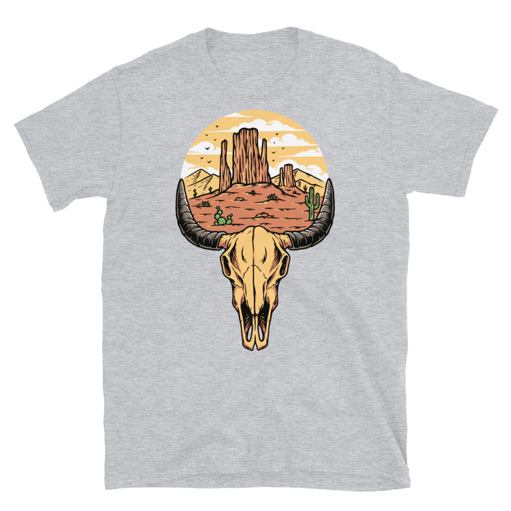 Bones & Desert - Fit Unisex Softstyle T-Shirt