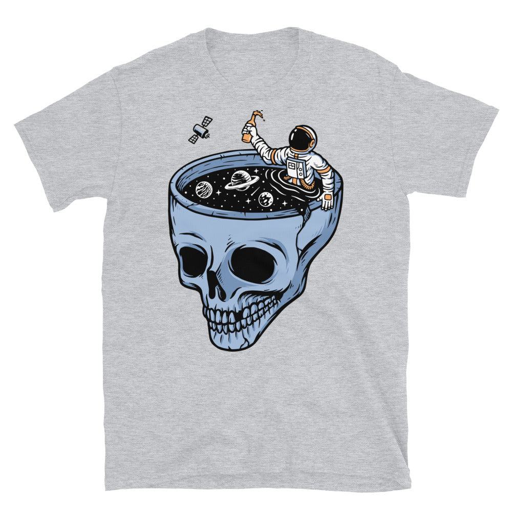 Astronauts in the Skull Pool - Fit Unisex Softstyle T-Shirt