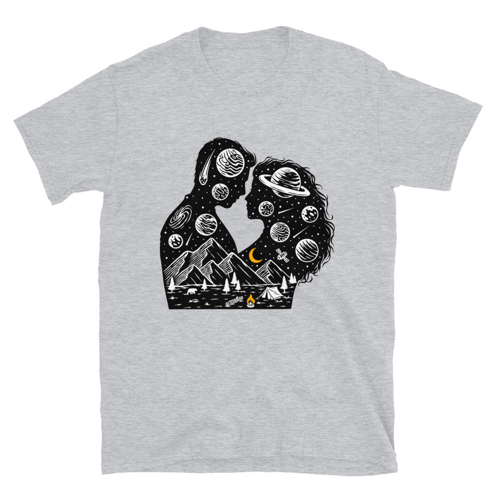 Romantic in the universe Fit Unisex Softstyle T-Shirt