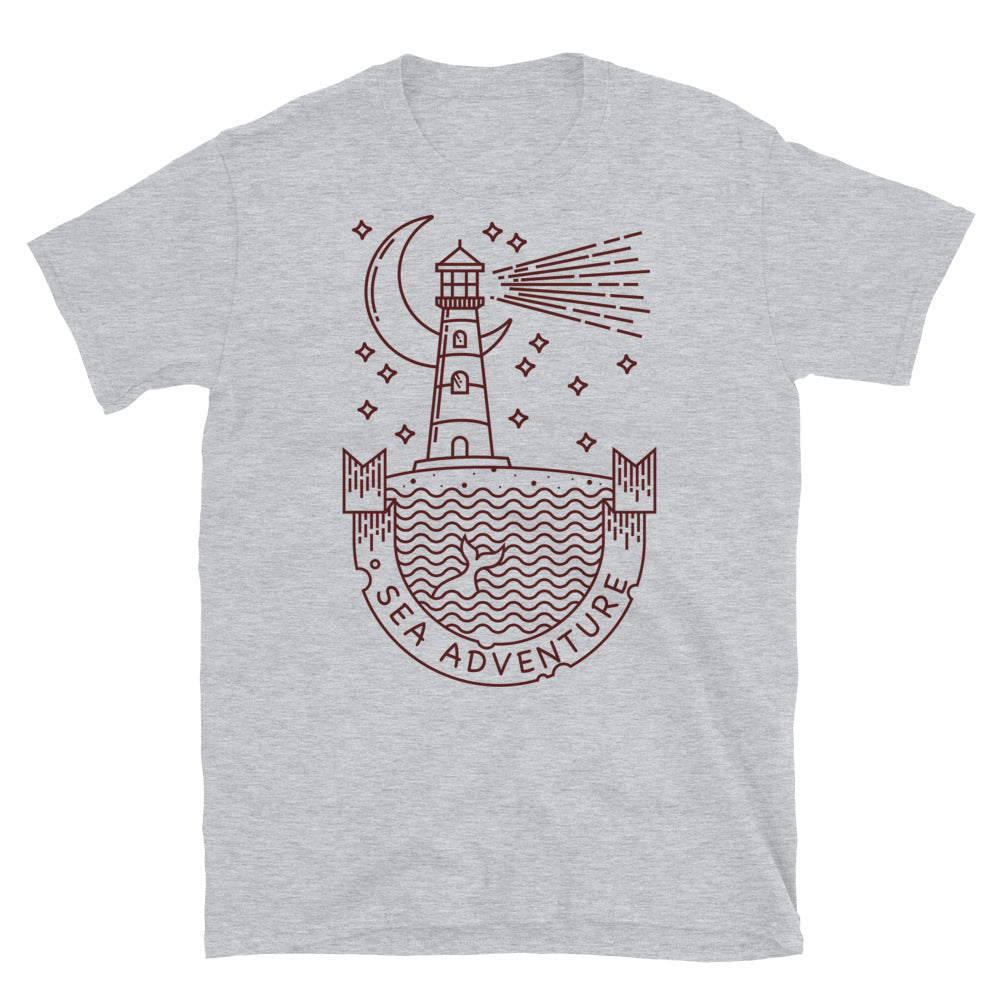 Faro, Sea Adventure Fit Camiseta unisex Softstyle