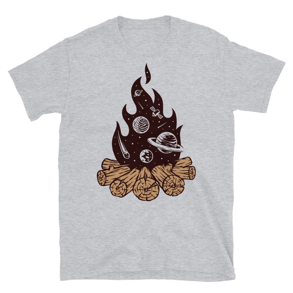 Universe campfire Fit Unisex Softstyle T-Shirt