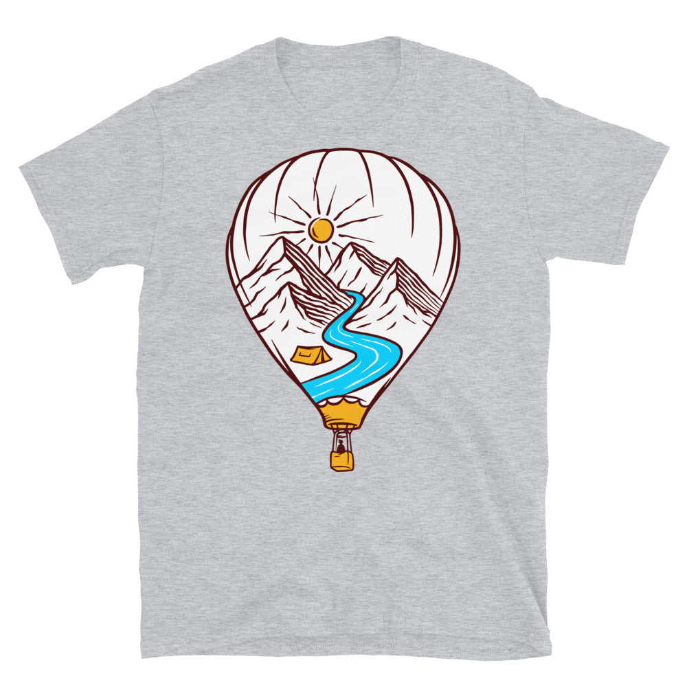 Natur Heißluftballon Fit Unisex Softstyle T-Shirt