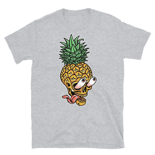 Pineapple Skull Fit Unisex Softstyle T-Shirt