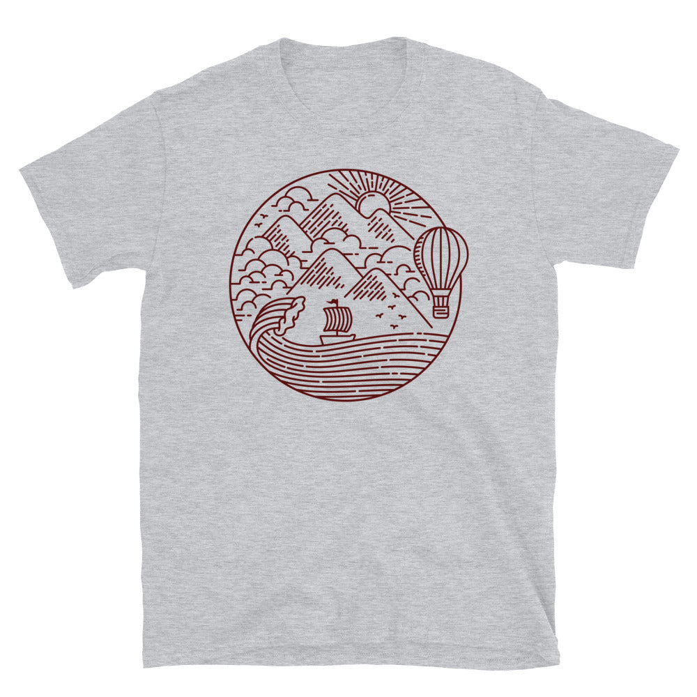 Adventure in the Ocean - Fit Unisex Softstyle T-Shirt